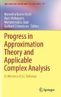 Progress in Approximation Theory and Applicable Complex Analysis: In Memory of Q.I. Rahman