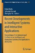 Recent Developments in Intelligent Systems and Interactive Applications: Proceedings of the International Conference on Intelligent and Interactive Sy