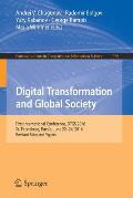 Digital Transformation and Global Society: First International Conference, Dtgs 2016, St. Petersburg, Russia, June 22-24, 2016, Revised Selected Paper