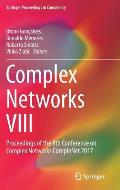 Complex Networks VIII: Proceedings of the 8th Conference on Complex Networks Complenet 2017