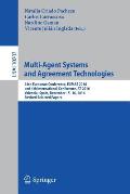 Multi-Agent Systems and Agreement Technologies: 14th European Conference, Eumas 2016, and 4th International Conference, at 2016, Valencia, Spain, Dece
