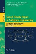 Grand Timely Topics in Software Engineering: International Summer School Gttse 2015, Braga, Portugal, August 23-29, 2015, Tutorial Lectures