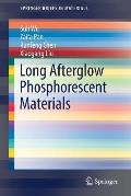Long Afterglow Phosphorescent Materials