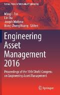 Engineering Asset Management 2016: Proceedings of the 11th World Congress on Engineering Asset Management