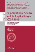 Computational Science and Its Applications - Iccsa 2017: 17th International Conference, Trieste, Italy, July 3-6, 2017, Proceedings, Part IV