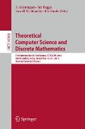 Theoretical Computer Science and Discrete Mathematics: First International Conference, Ictcsdm 2016, Krishnankoil, India, December 19-21, 2016, Revise