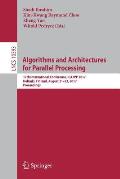 Algorithms and Architectures for Parallel Processing: 17th International Conference, Ica3pp 2017, Helsinki, Finland, August 21-23, 2017, Proceedings