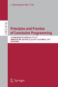 Principles and Practice of Constraint Programming: 23rd International Conference, Cp 2017, Melbourne, Vic, Australia, August 28 - September 1, 2017, P