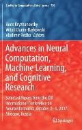 Advances in Neural Computation, Machine Learning, and Cognitive Research: Selected Papers from the XIX International Conference on Neuroinformatics, O