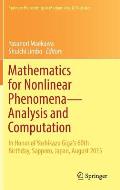 Mathematics for Nonlinear Phenomena -- Analysis and Computation: In Honor of Yoshikazu Giga's 60th Birthday, Sapporo, Japan, August 2015
