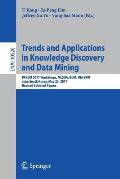 Trends and Applications in Knowledge Discovery and Data Mining: Pakdd 2017 Workshops, Mlsda, Bdm, DM-Bpm Jeju, South Korea, May 23, 2017, Revised Sele