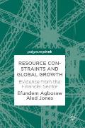 Resource Constraints and Global Growth: Evidence from the Financial Sector