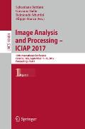 Image Analysis and Processing - Iciap 2017: 19th International Conference, Catania, Italy, September 11-15, 2017, Proceedings, Part I