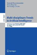 Multi-Disciplinary Trends in Artificial Intelligence: 11th International Workshop, Miwai 2017, Gadong, Brunei, November 20-22, 2017, Proceedings