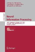 Neural Information Processing: 24th International Conference, Iconip 2017, Guangzhou, China, November 14-18, 2017, Proceedings, Part VI