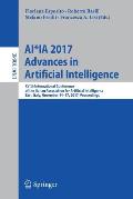 Ai*ia 2017 Advances in Artificial Intelligence: Xvith International Conference of the Italian Association for Artificial Intelligence, Bari, Italy, No