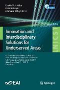 Innovation and Interdisciplinary Solutions for Underserved Areas: First International Conference, Intersol 2017 and Sixth Collogue National Sur La Rec
