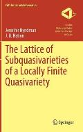 Lattice of Subquasivarieties of a Locally Finite Quasivariety
