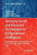 Emerging Trends and Advanced Technologies for Computational Intelligence: Extended and Selected Results from the Science and Information Conference 20
