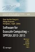 Software for Exascale Computing - Sppexa 2013-2015