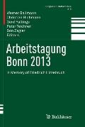 Arbeitstagung Bonn 2013: In Memory of Friedrich Hirzebruch
