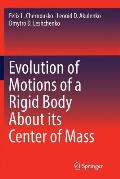 Evolution of Motions of a Rigid Body about Its Center of Mass