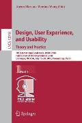 Design, User Experience, and Usability: Theory and Practice: 7th International Conference, Duxu 2018, Held as Part of Hci International 2018, Las Vega