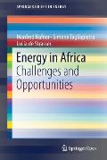 Energy in Africa: Challenges and Opportunities