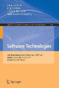 Software Technologies: 12th International Joint Conference, Icsoft 2017, Madrid, Spain, July 24-26, 2017, Revised Selected Papers