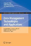 Data Management Technologies and Applications: 6th International Conference, Data 2017, Madrid, Spain, July 24-26, 2017, Revised Selected Papers