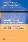 Security in Computer and Information Sciences: First International Iscis Security Workshop 2018, Euro-Cybersec 2018, London, Uk, February 26-27, 2018,