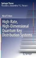 High-Rate, High-Dimensional Quantum Key Distribution Systems