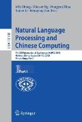 Natural Language Processing and Chinese Computing: 7th Ccf International Conference, Nlpcc 2018, Hohhot, China, August 26-30, 2018, Proceedings, Part