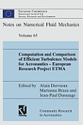 Computation and Comparison of Efficient Turbulence Models for Aeronautics -- European Research Project Etma