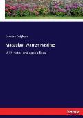 Macaulay, Warren Hastings: With notes and appendices