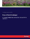 Diary of David Zeisberger: A Moravian Missionary Among the Indians of Ohio: Volume II