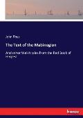 The Text of the Mabinogion: And other Welsh tales from the Red Book of Hergest