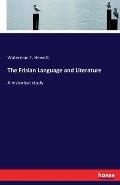 The Frisian Language and Literature: A historical study