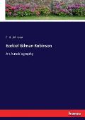 Ezekiel Gilman Robinson: An Autobiography