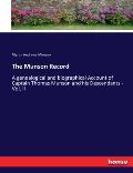 The Munson Record: A genealogical and biographical Account of Captain Thomas Munson and his Descendants - Vol. II