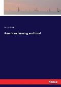 American farming and food