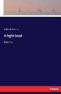 A light load: Poems