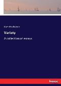 Variety: A collection of essays