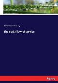 The social law of service
