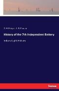 History of the 7th Independent Battery: Indiana Light Artillery