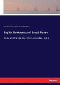 English Conferences of Ernest Renan: Rome and Christianity - Marcus Aurelius - Vol. 1