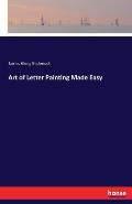 Art of Letter Painting Made Easy