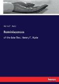 Reminiscences: of the late Rev. Henry F. Hyde