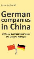 German Companies in China: 20 Years Business Experience of a General Manager