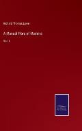 A Manual Flora of Madeira: Vol. I